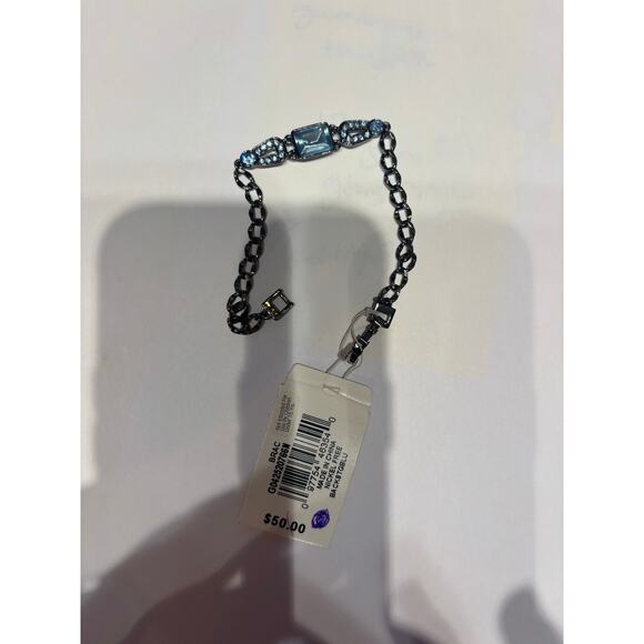 Givenchy crystal blue bracelet NWT - Picture 5 of 7